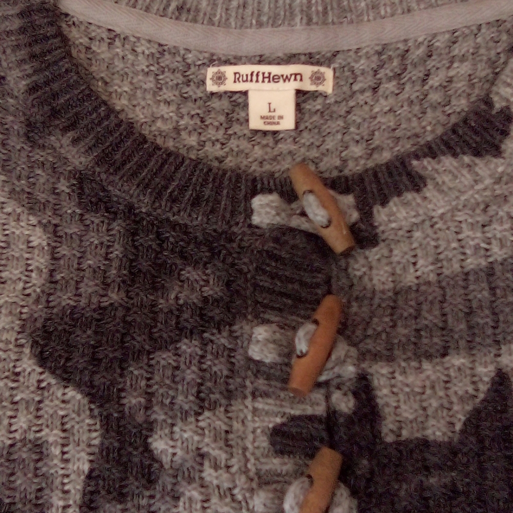 Ruff Hewn Camo Sweater